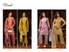 Pearl By Rangoon Gold Cruch Kurti With Bottom Dupatta Exporters In India
